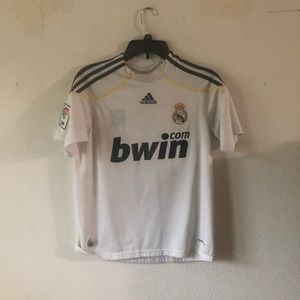 Rare Cristiano Ronaldo soccer  Jersey 9 Adidas CR 9 Real Madrid soccer Jersey